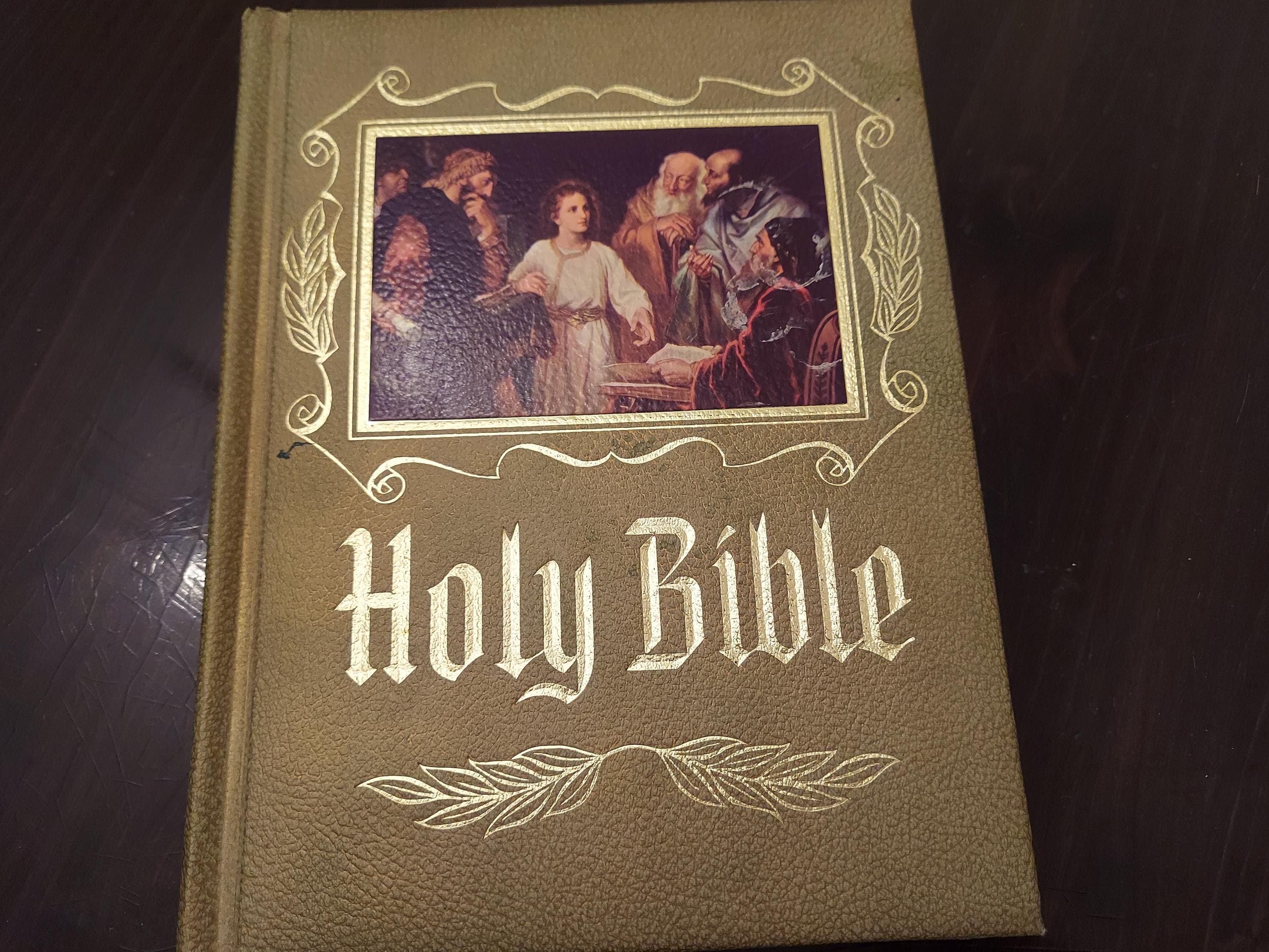 Holy Bible Master Art Edition - Etsy