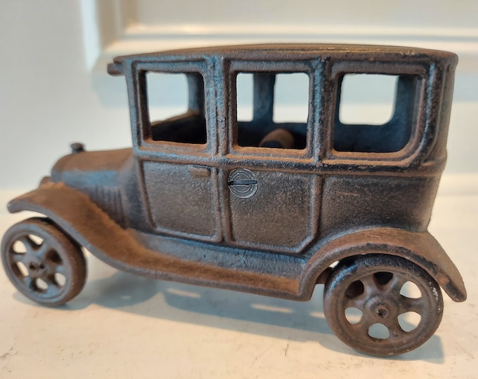 Collectible Cast Iron Vintage Car Toy - Etsy