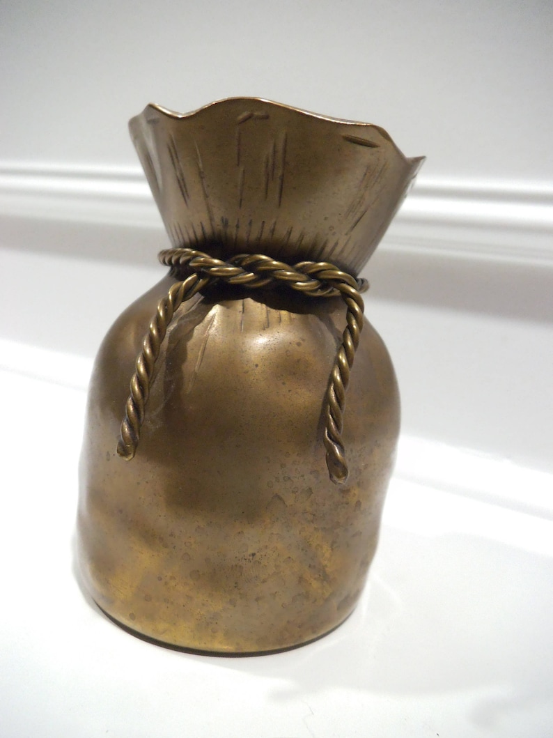 Antique Bronze Money Bag European Charm Purse Handmade Made Etsy