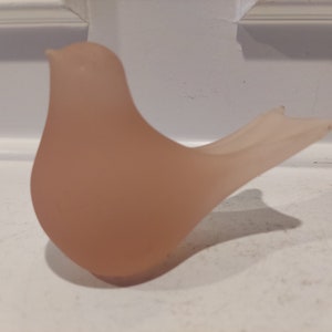 Murano Venetian Style Art Glass Bird - Bird Glass Figurine - Handcrafted for Silvestri
