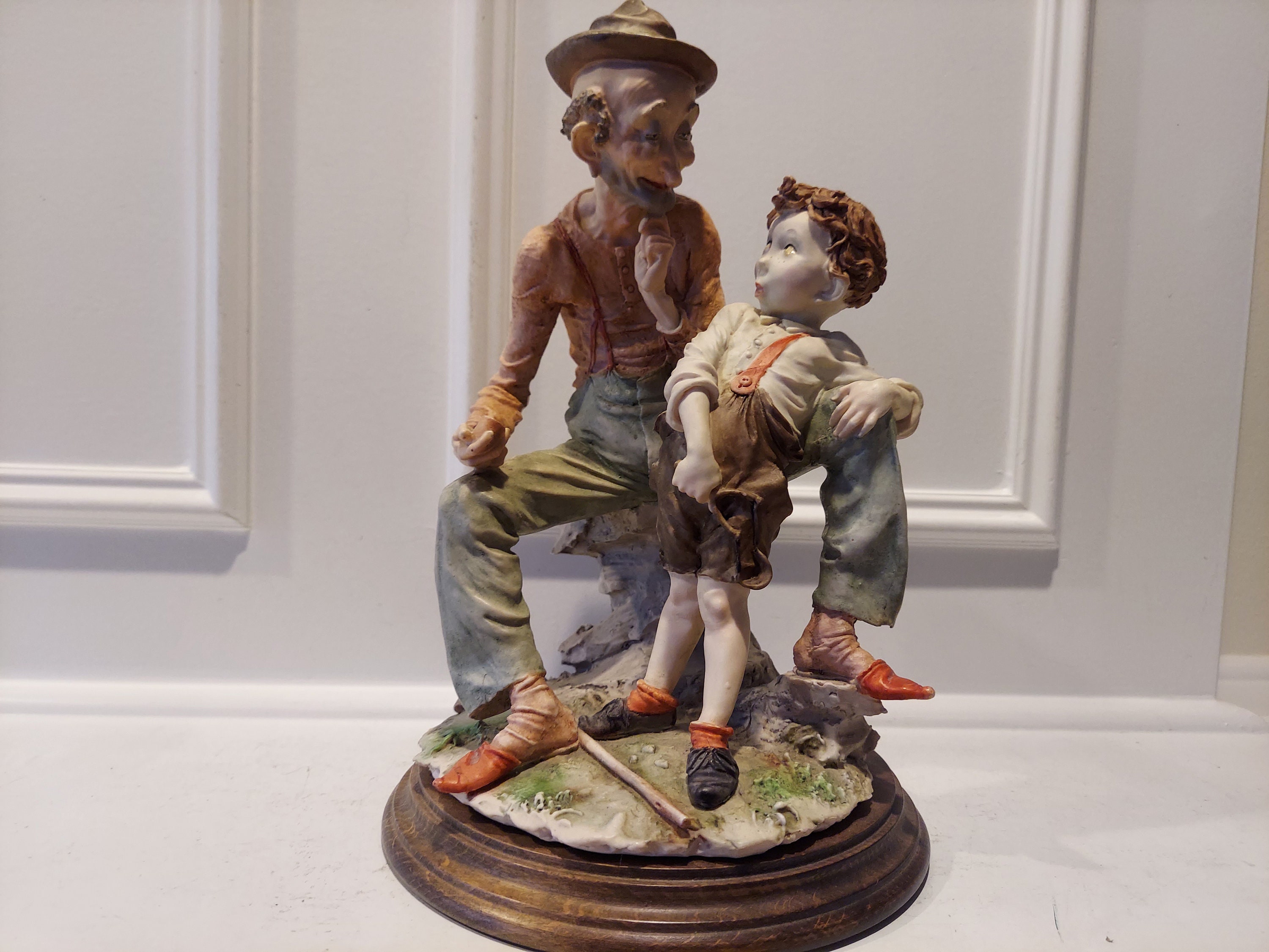 Collectible G Armani Statue - Capodimonte Porcelain Statue