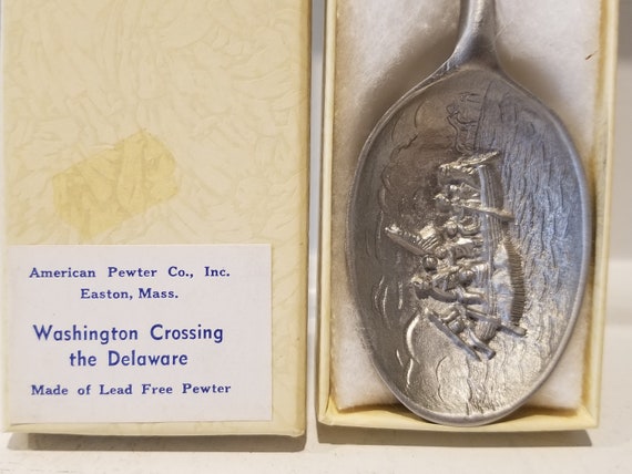 American Pewter Co - Collectible Pewter Spoon - Jamestown