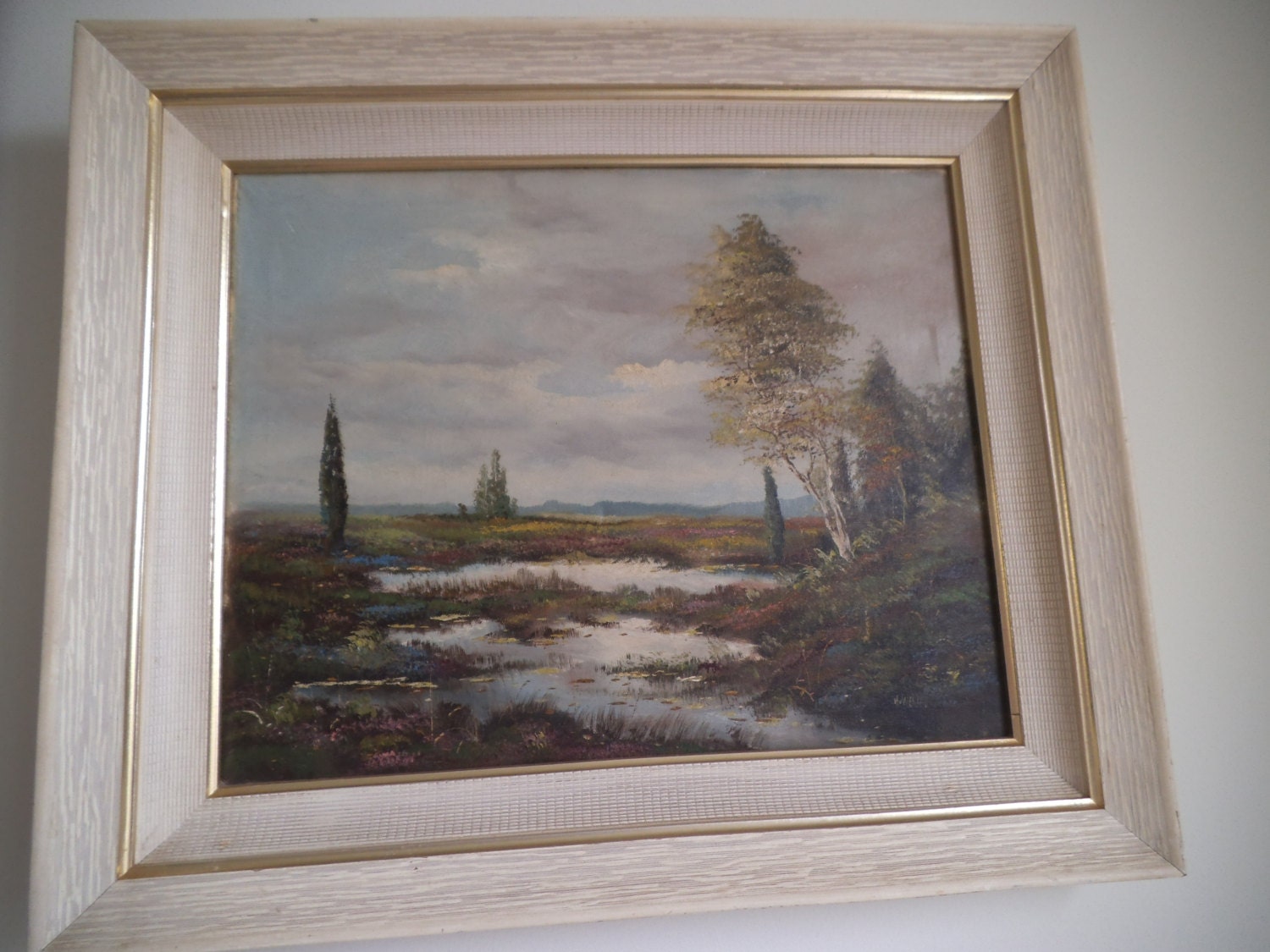 H Wehler Original Oil on Canvas Signed by the Artist - Etsy