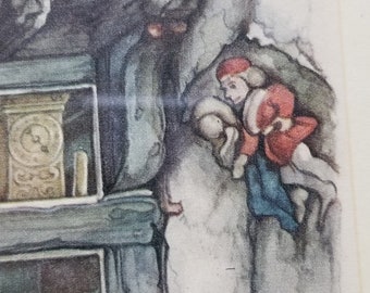 Vintage Anton Pieck Illustration - Framed - Etsy