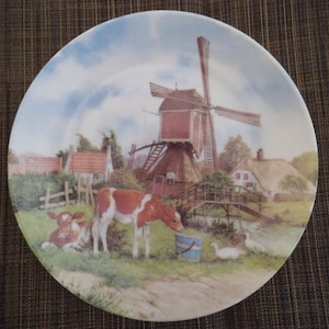 Ter Steege 1985 - Handmade Holland Vintage Plate