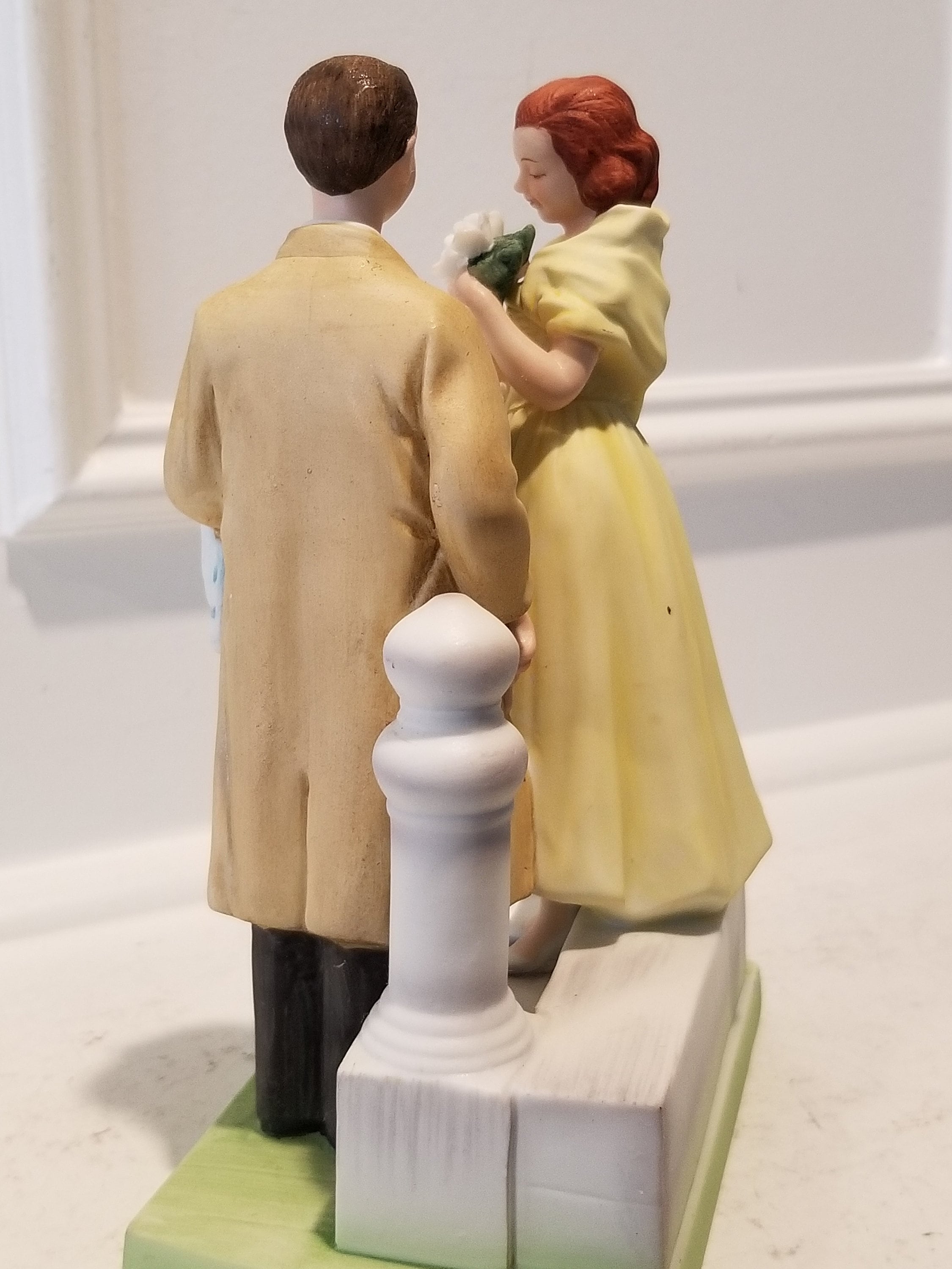 Norman Rockwell Original Porcelain Figurine Titled the Etsy