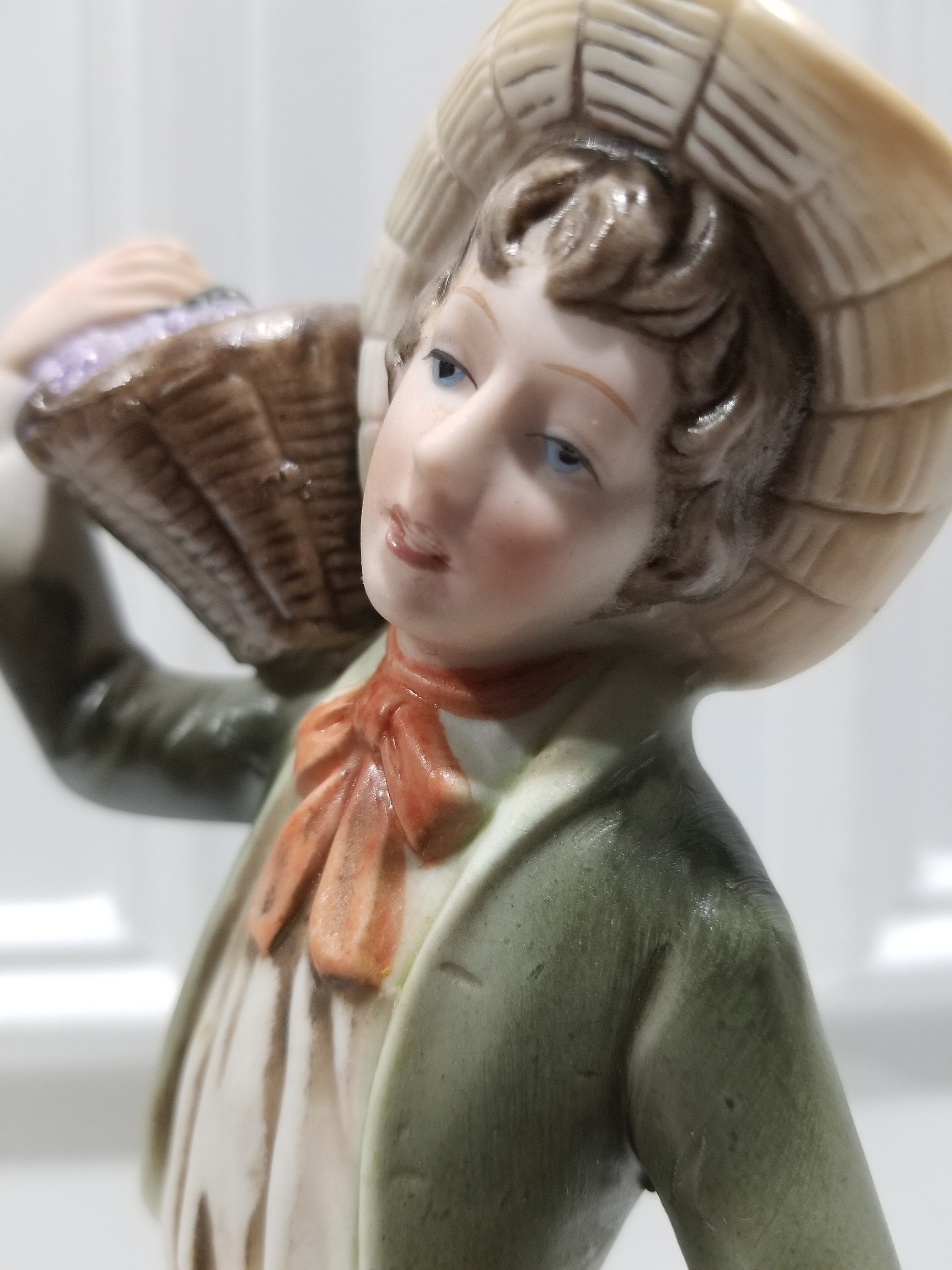 Pair of Porcelain Figurine Boy and Girl Figurines Made in Etsy
