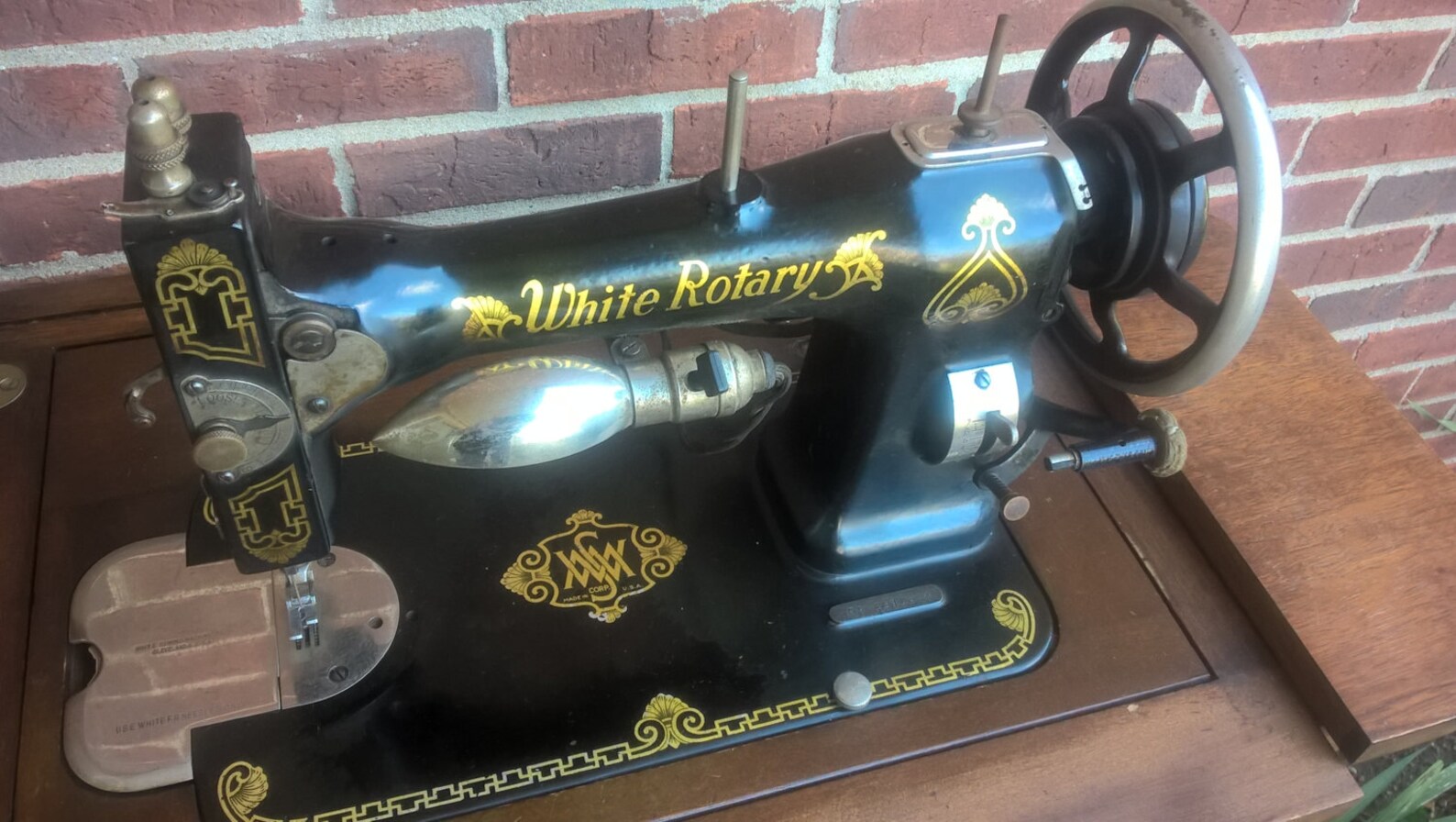 White Rotary 1920's First Electric Sewing Machine Etsy