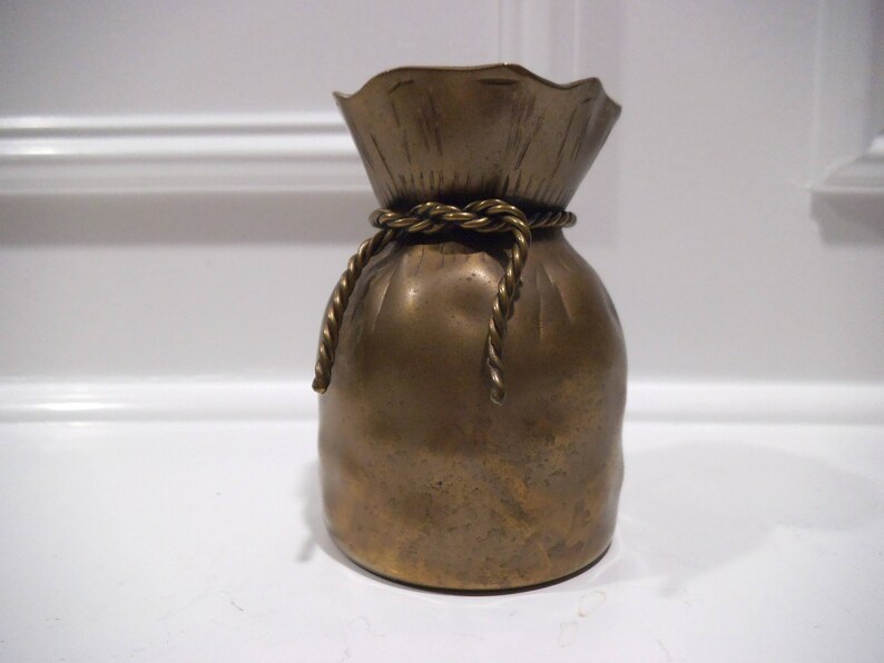 Antique Bronze Money Bag European Charm Purse Handmade Made Etsy