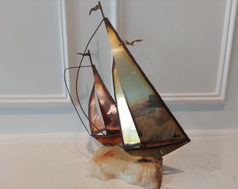 Curtis Jeré Boats Wall Art Sculpture Metal Brutalist