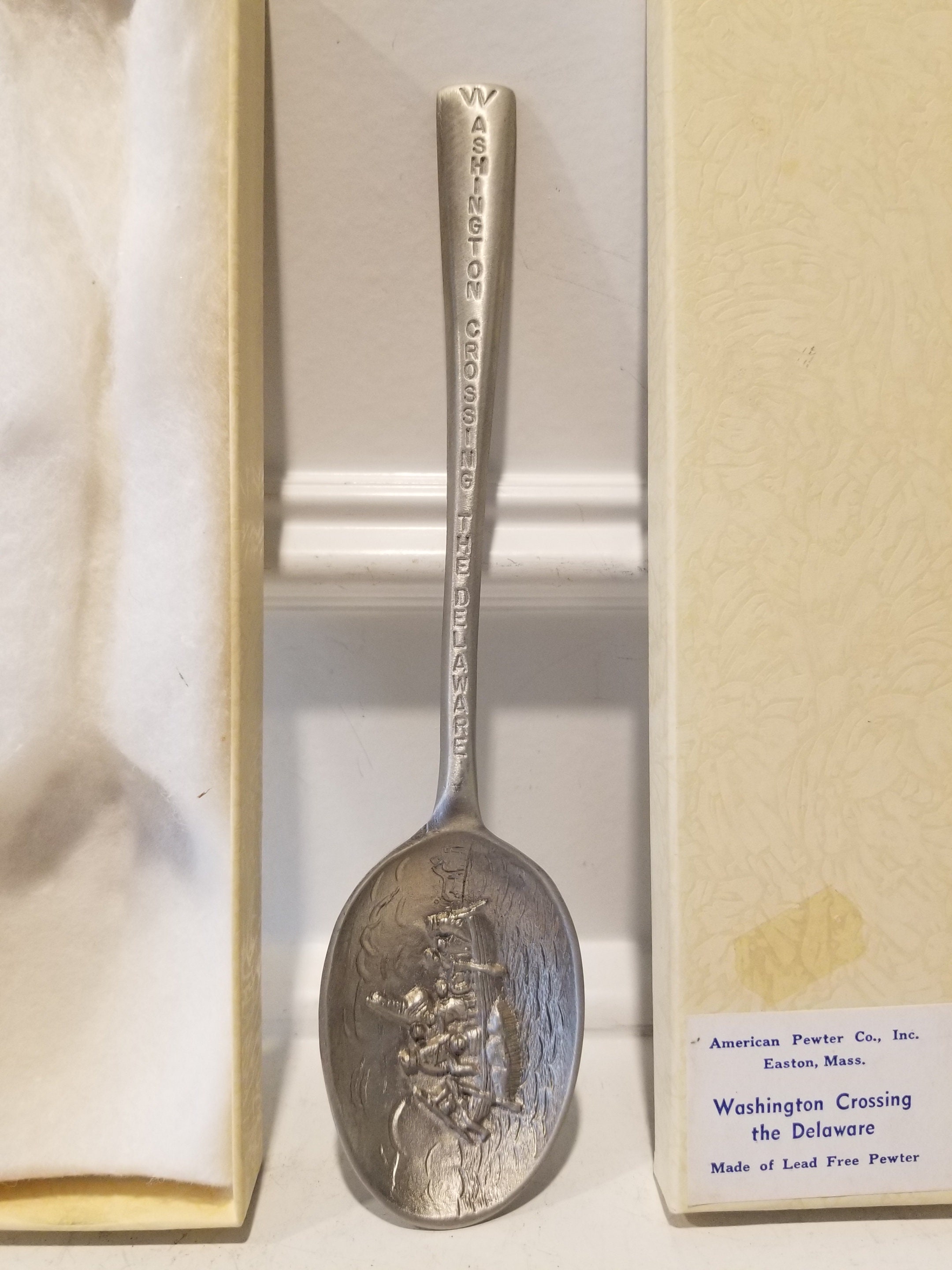 American Pewter in the Museum 　　錫器コレクション American Pewter Co - Collectible Pewter Spoon - Jamestown