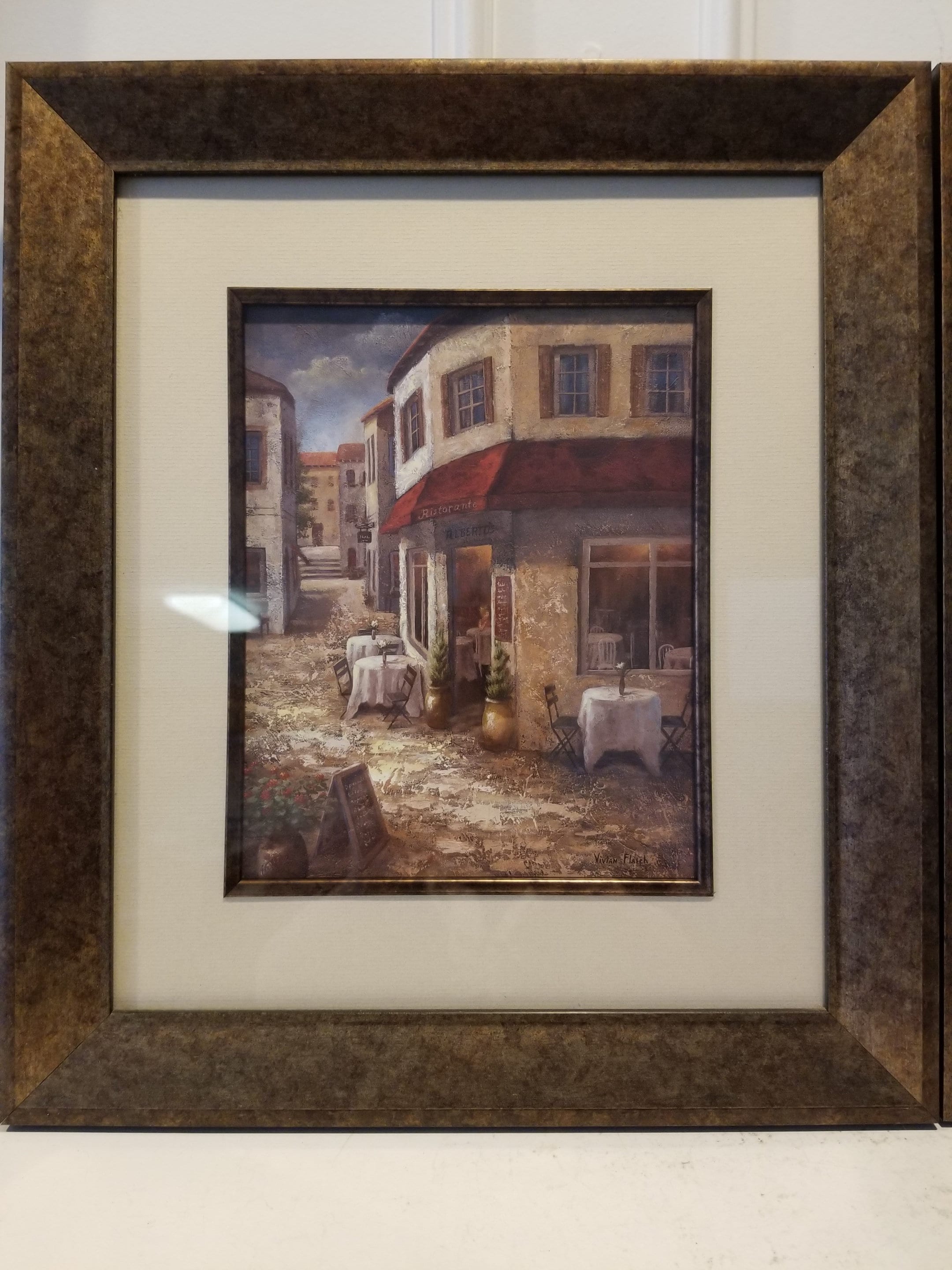 絵画洋画(72cm×62cm)Vivian Flasch Framed Art Print by Vivian Flasch - Set of 2 - Etsy