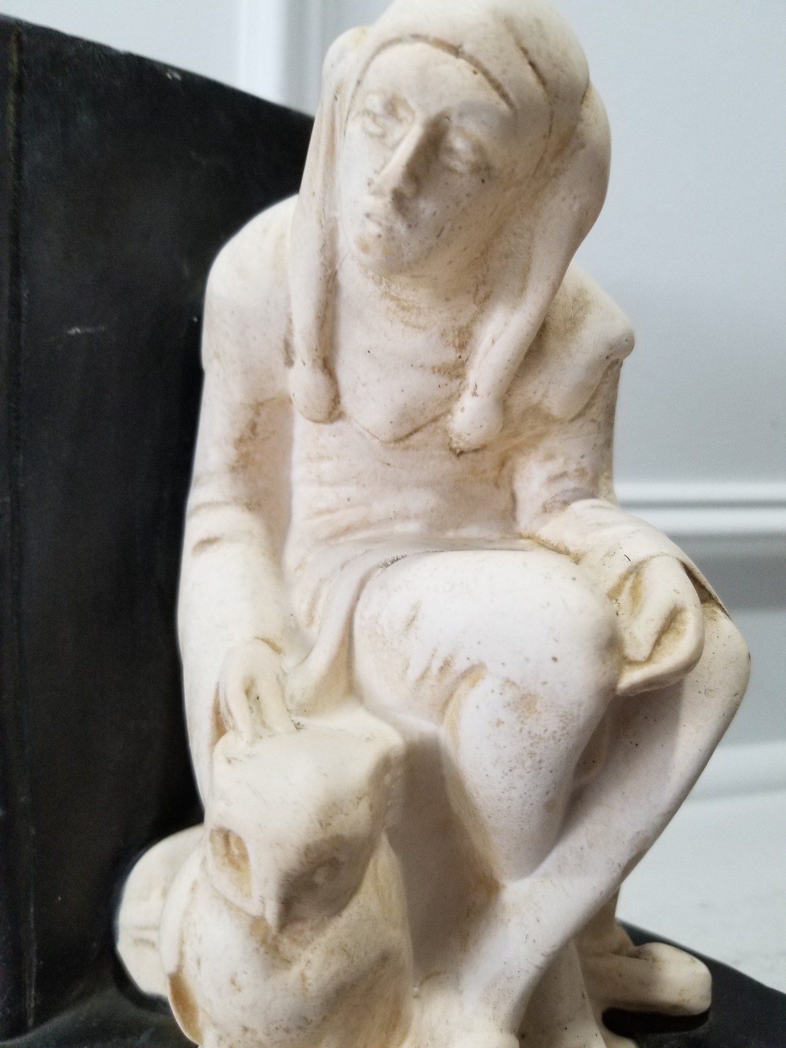 Collectible Antiques Man and Woman Sculptures Bookends | Etsy