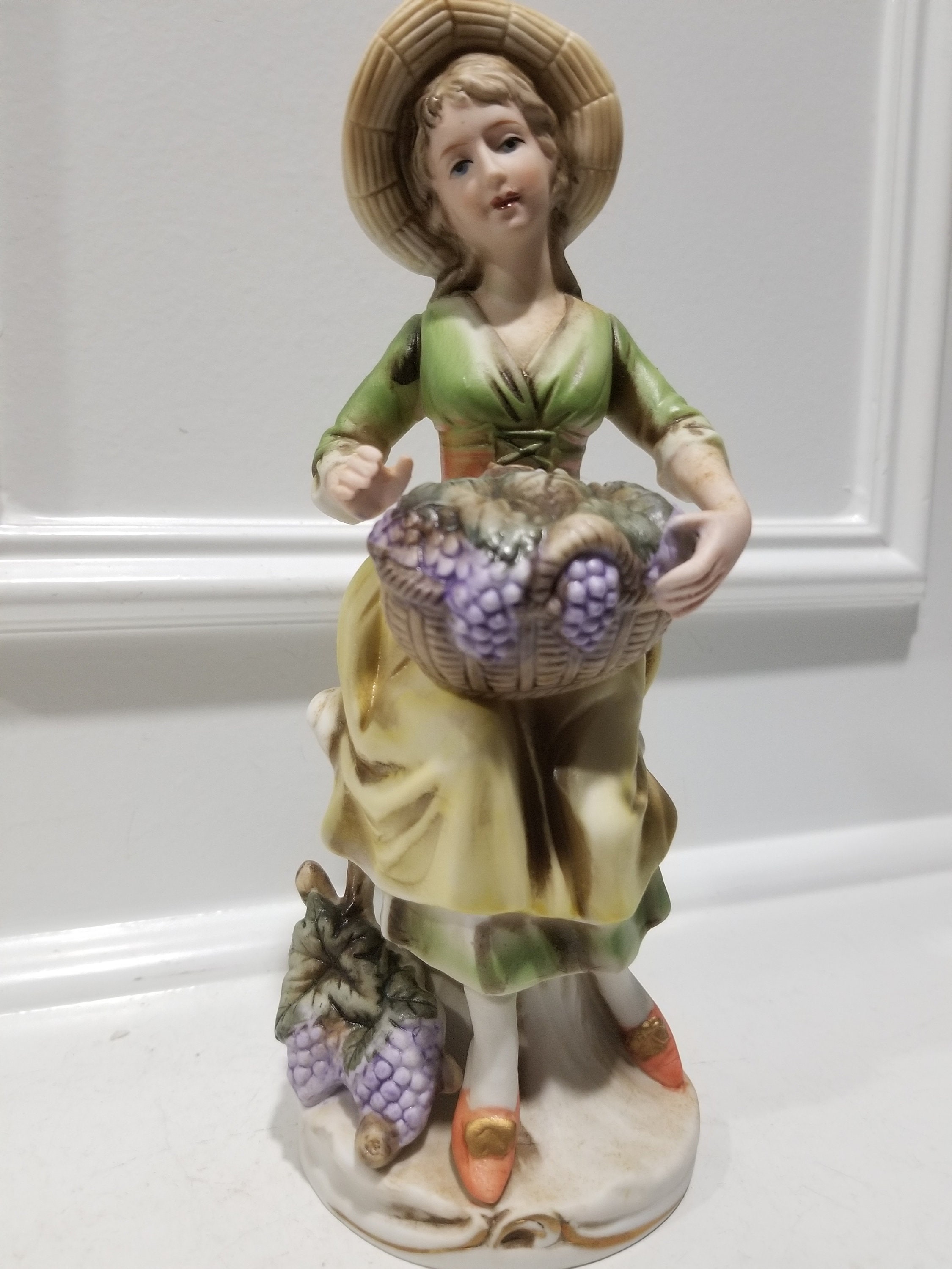 Pair of Porcelain Figurine Boy and Girl Figurines Made in Etsy