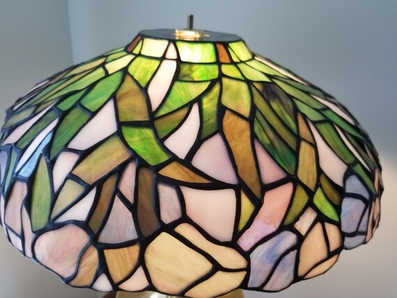 Style Stained Glass Lamp Shade Style Stained Glass Lamp Shade, Old Stained Glass Light Shades