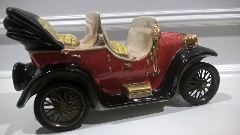 Borghini Lacrima Christi & Car 1912 Decanter Rare Hand | Etsy