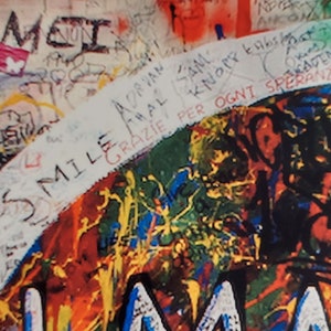 John Lennon Wall Imagine by John Lennon Unframed Collectible This is Not Here Reproduction Original Wrap image 7