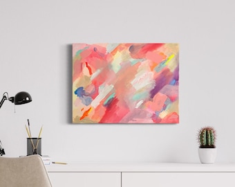 Original Abstract Painting on Canvas