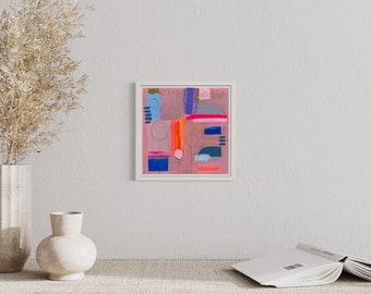 Original Abstract Painting on Canvas