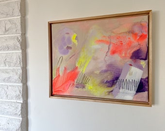 Original Abstract Painting on canvas
