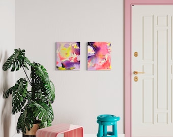 Original Abstract Painting on Canvas