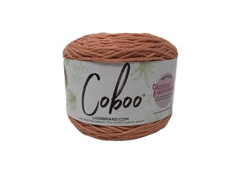 Lion Brand Peach Coboo Yarn