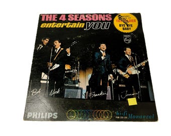 1965 The 4 Seasons Entertain You Music Album