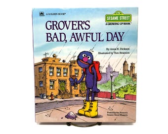 Grover Sesame Street - Growing Up Book