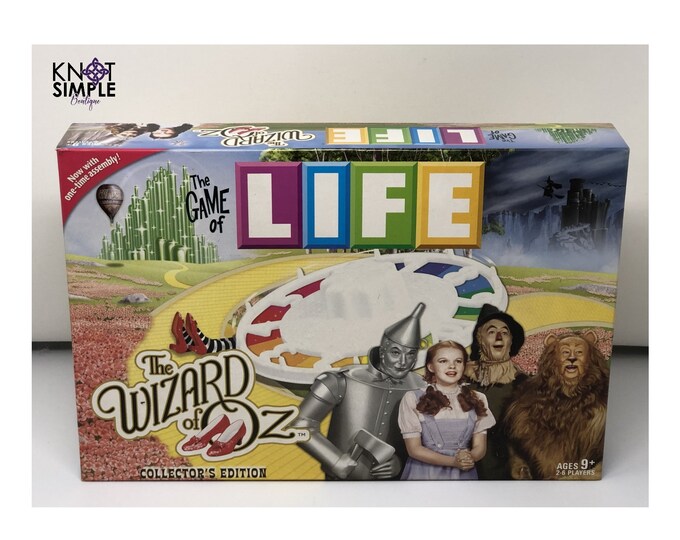 Game of Life Wizard of Oz Collector's Edition Etsy