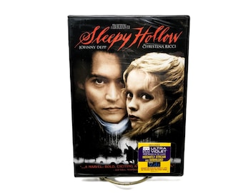 Sealed Sleepy Hollow DVD Starring Johnny Depp