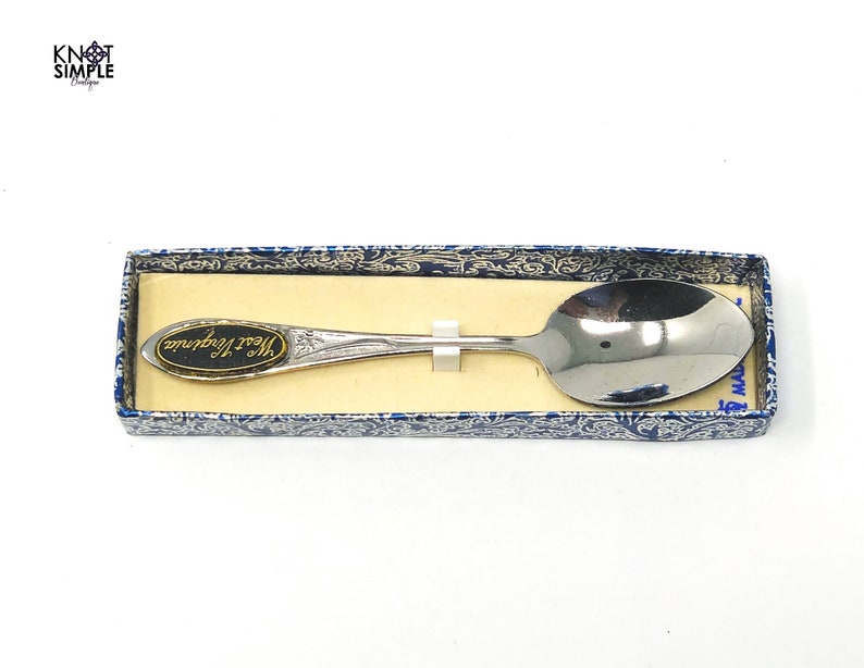 West Virginia Collectors Spoon Souvenir Spoons West Virginia Decor Etsy