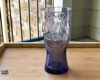 1992 Collectible McDonald's Purple Glass
