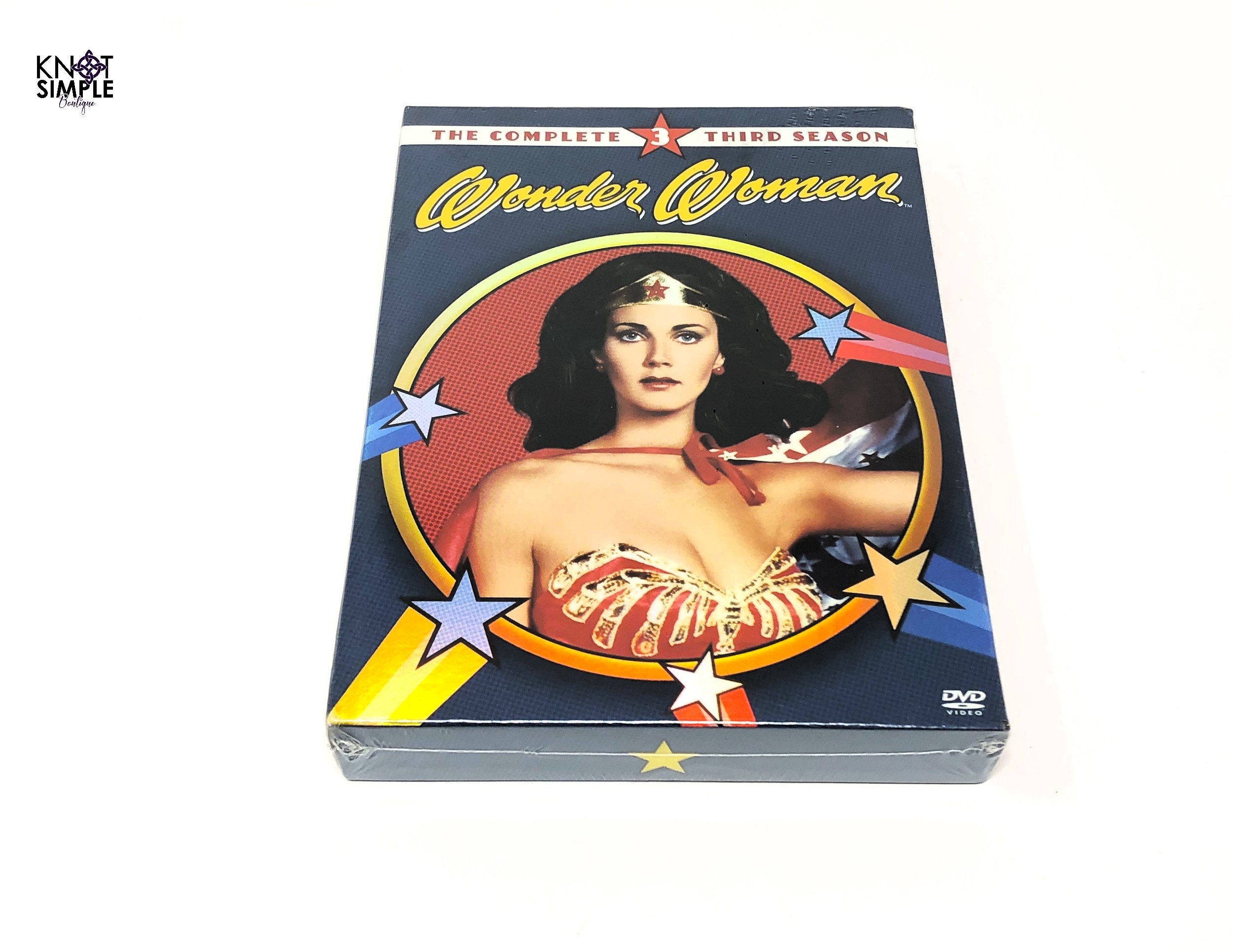 Full Classic Lynda Carter Season 2 Wonder Woman Costume: Emblem Corset Belt  Tiara Cuffs and Your Choice of Bottoms WITH Cape , wonder woman costume 