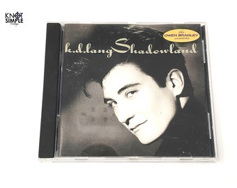 Vintage 1988 Country CD by k.d. lang - Shadowland Album for Collectors