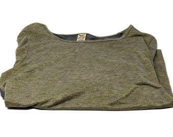 Faded Glory Metallic Shimmer Blouse