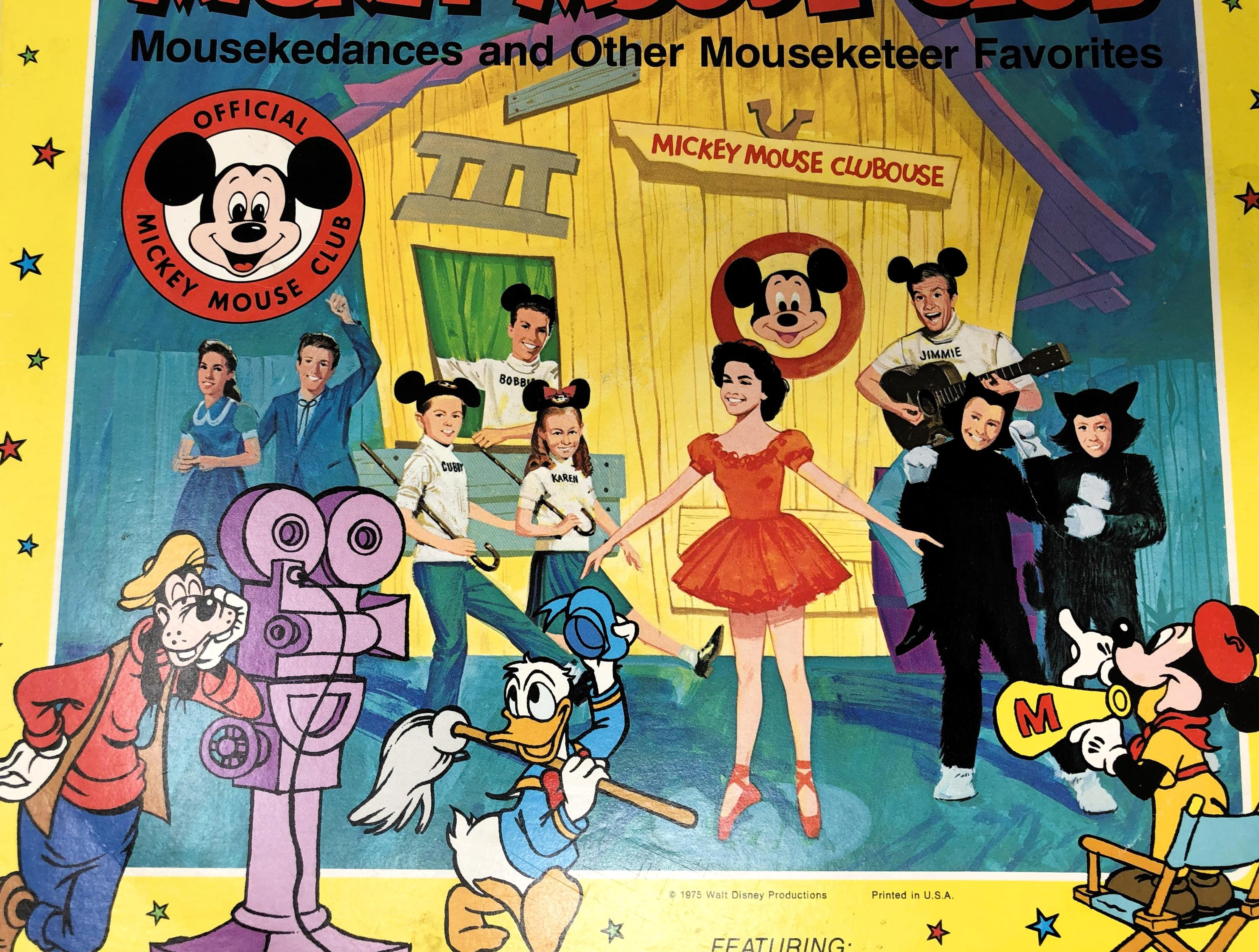 1975 Mickey Mouse Club Album - Songs by Original Cast - Etsy