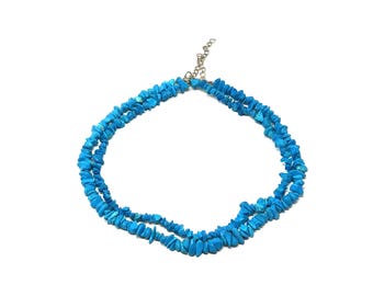 Pair of Turquoise Nugget Necklaces