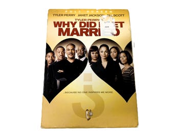 Sealed Tyler Perry's Why Did I Get Married DVD