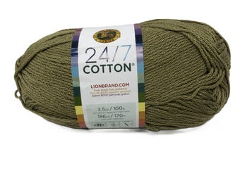 Lion Brand Bay Leaf Cotton Yarn
