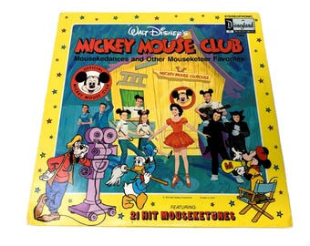 1975 Mickey Mouse Club Album - Songs by Original Cast