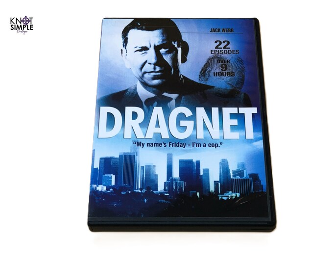Dragnet 1950s TV Series DVD Collection, Retro Detective Show Gift - Etsy