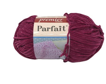 Premier Parfait Azalea Solid Chenille Yarn