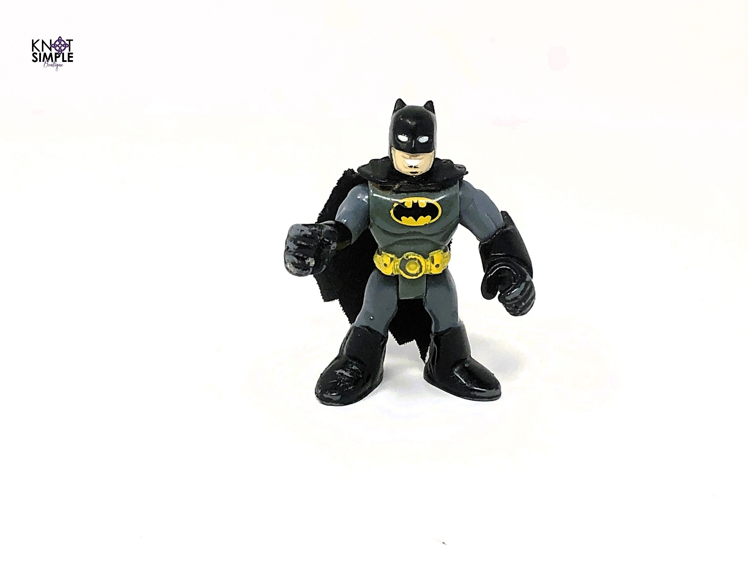 Vintage Batman Batcycle Action Figures Set by Imaginext - Etsy