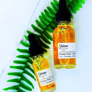 Natural Skincare Set: Lactic Acid Serum, Prickly Pear Oil, Organic Moisturizer bild 4