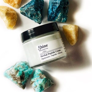 Peptide + Ceramide - Face Cream - Face Moisturizer - Natural Facial Moisturizer - Facial Moisturizer - Organic Skin Care