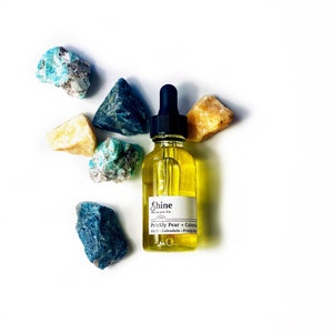 Prickly Pear Calendula Facial Oil Face Oil Natural Skincare Prickly Pear Oil Hydrate Oil Zero Waste Skincare image 5