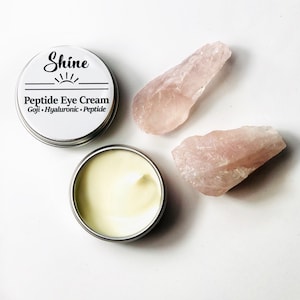 Peptide Eye Cream - Natural Skincare - Natural Eye Cream - Under Eye Cream