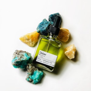 Clear + Balance Face Oil - Natural Skincare - Organic Hydrate Oil image 7
