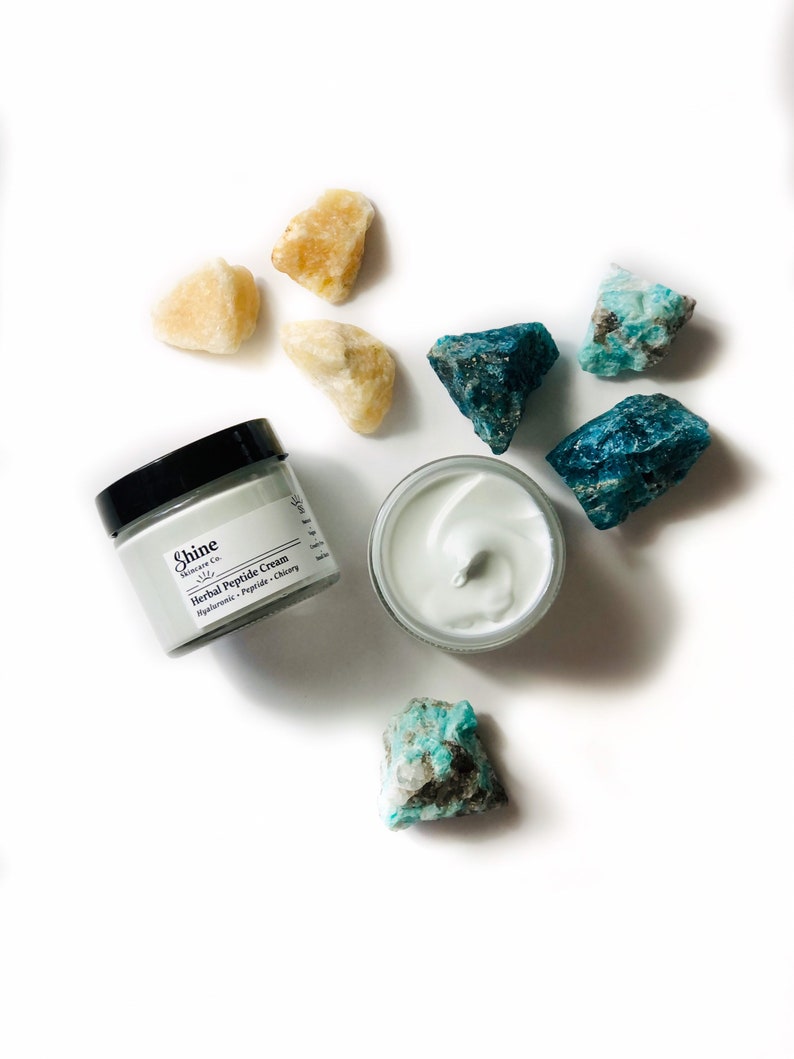 Peptide  Ceramide  Face Cream  Face Moisturizer  Organic image 9