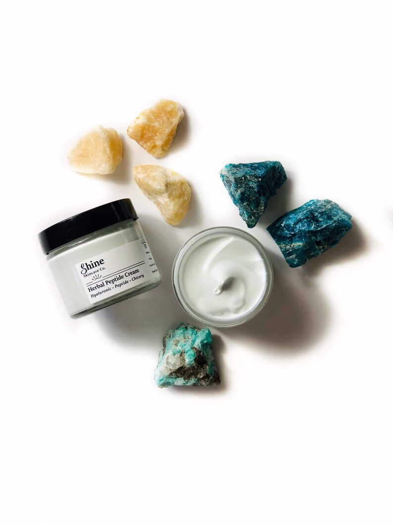 Peptide  Ceramide  Face Cream  Face Moisturizer  Organic image 6